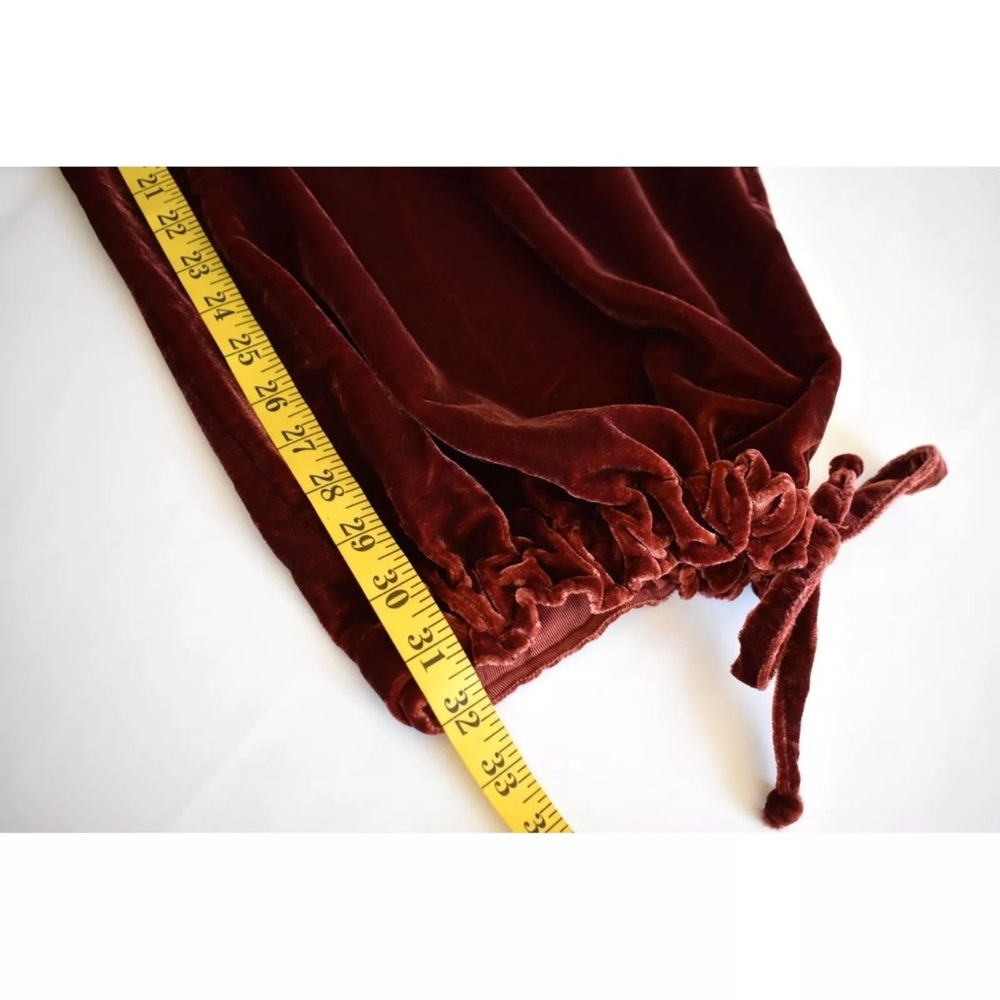 NWOT Free People Lotus Velvet Relaxed Straight Leg Pants - Picture 15 of 15